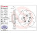 Disque de frein COATED DISC LINE 09.C549.21 Brembo