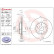 Disque de frein COATED DISC LINE 09.C654.11 Brembo