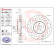 Disque de frein COATED DISC LINE 09.C828.11 Brembo, Vignette 2