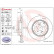 Disque de frein COATED DISC LINE 09.D028.11 Brembo