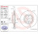 Disque de frein COATED DISC LINE 09.D063.11 Brembo
