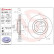 Disque de frein COATED DISC LINE 09.D231.11 Brembo
