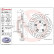 Disque de frein COATED DISC LINE 09.D935.11 Brembo