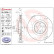 Disque de frein COATED DISC LINE 09.D936.11 Brembo