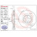 Disque de frein COATED DISC LINE 09.D937.11 Brembo