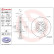 Disque de frein COATED DISC LINE 09.N268.11 Brembo
