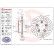 Disque de frein COATED DISC LINE 09C87911 Brembo, Vignette 3