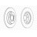 Disque de frein DDF1012C Ferodo