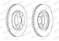 Disque de frein DDF1096C Ferodo