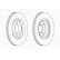 Disque de frein DDF1096C Ferodo