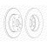Disque de frein DDF1100C Ferodo