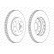 Disque de frein DDF1119C Ferodo