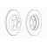 Disque de frein DDF1155C Ferodo