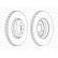 Disque de frein DDF1215C Ferodo