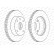 Disque de frein DDF1257C Ferodo