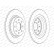 Disque de frein DDF1299C Ferodo