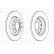 Disque de frein DDF1425C Ferodo
