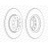 Disque de frein DDF1450C Ferodo