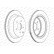 Disque de frein DDF1506C Ferodo