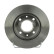 Disque de frein DDF154 Ferodo
