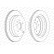 Disque de frein DDF1660C Ferodo