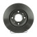 Disque de frein DDF1845 Ferodo