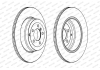 Disque de frein DDF2085C-1 Ferodo