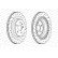 Disque de frein DDF2205C Ferodo, Vignette 2