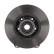 Disque de frein DDF2602-1 Ferodo