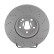 Disque de frein DDF3081C Ferodo