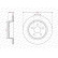 Disque de frein DDF3123 Ferodo
