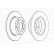 Disque de frein DDF321C Ferodo