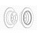 Disque de frein DDF331C Ferodo, Vignette 2