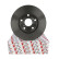 Disque de frein DDF501 Ferodo, Vignette 3