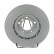 Disque de frein DDF804C Ferodo