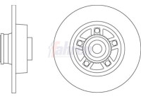DISQUE DE FREIN DE CONDUITE