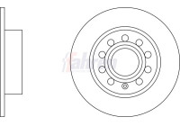 DISQUE DE FREIN DE CONDUITE