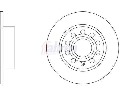DISQUE DE FREIN DE CONDUITE