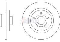DISQUE DE FREIN DE CONDUITE