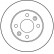 Disque de frein DF1016 TRW, Vignette 3