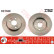 Disque de frein DF1028 TRW