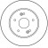 Disque de frein DF1028 TRW, Vignette 3