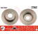 Disque de frein DF1031 TRW