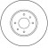 Disque de frein DF1032 TRW, Vignette 3