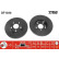 Disque de frein DF1036 TRW, Vignette 2