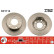 Disque de frein DF1114 TRW, Vignette 2