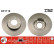 Disque de frein DF1119 TRW