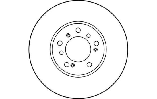 Disque de frein DF1119 TRW, Image 2