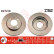 Disque de frein DF1218 TRW