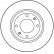 Disque de frein DF1220 TRW, Vignette 4